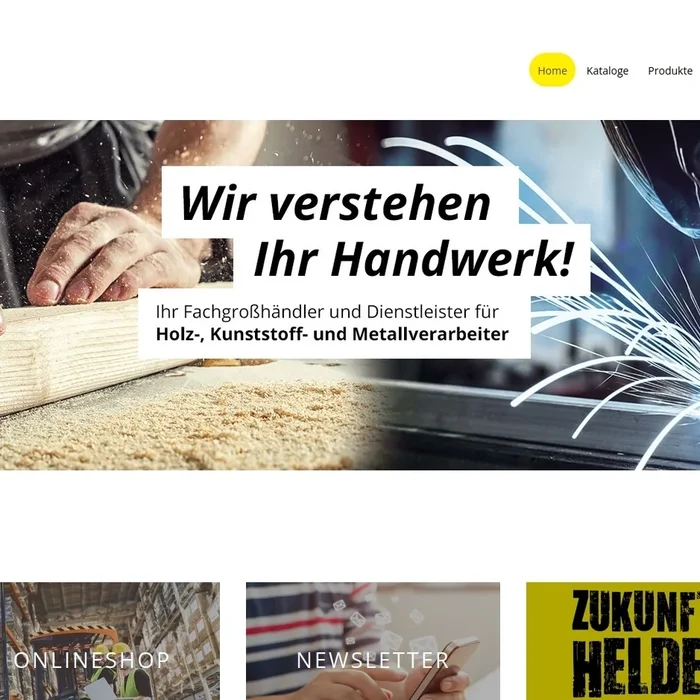 Case Study "Onlineshop" - finished Website