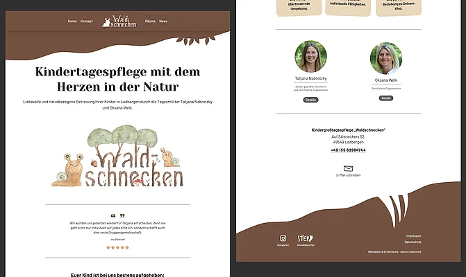 Programming my designs - Case Study "Waldschnecken"