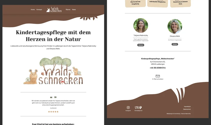Programming my designs - Case Study "Waldschnecken"