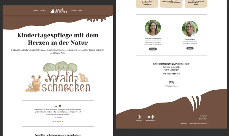 Programming my designs - Case Study "Waldschnecken"